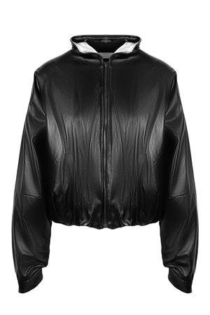 Black leather jacket FRANCESCO MURANO | 004T09999